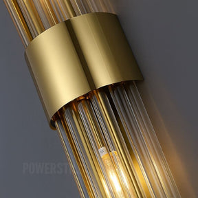 Arandela de Parede Spartan Metal e Vidro