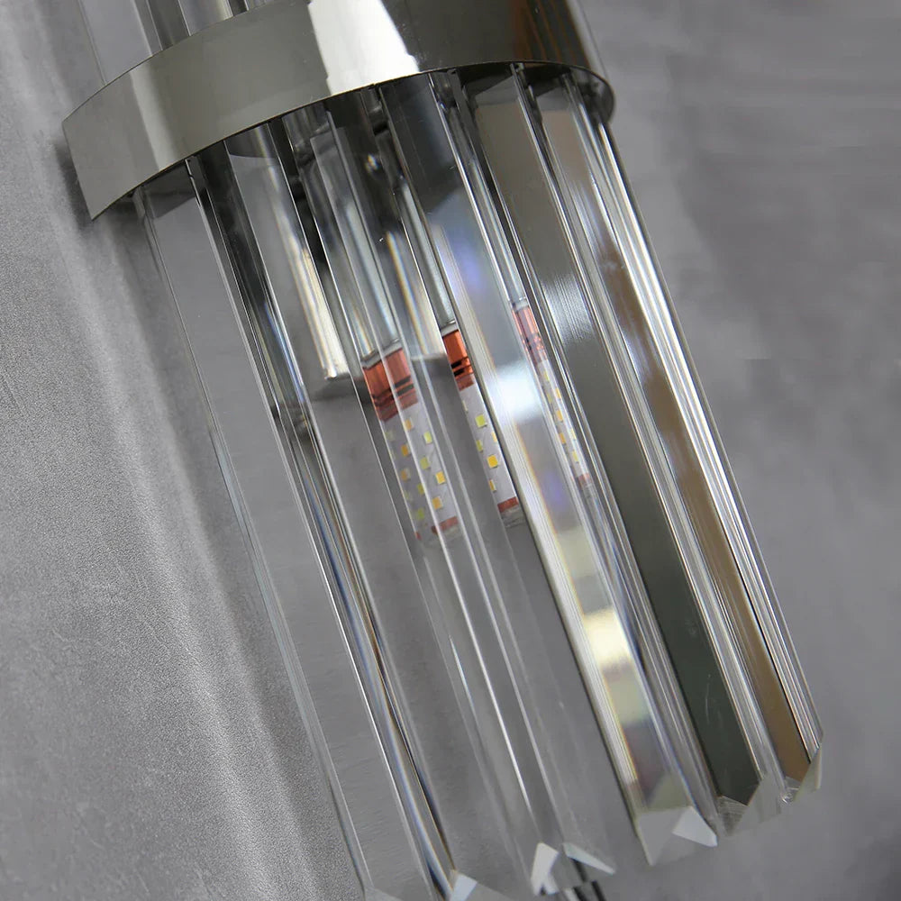 Arandela de Parede Luxuosa em Cristal