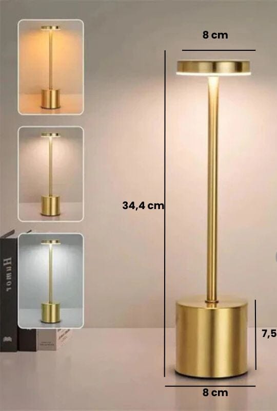 Luminária de Mesa Recarregável Sem Fio